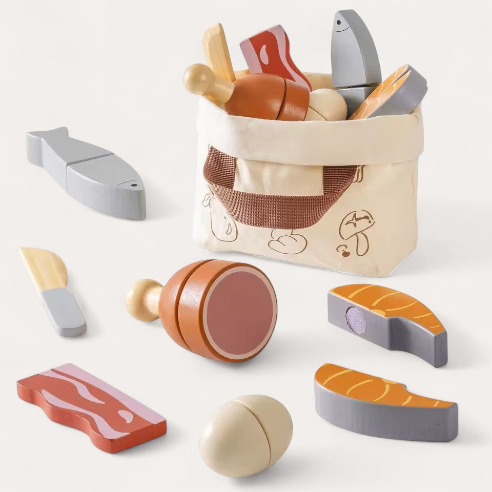 Montessori Cutting Fruit Set L'atelier Montessori