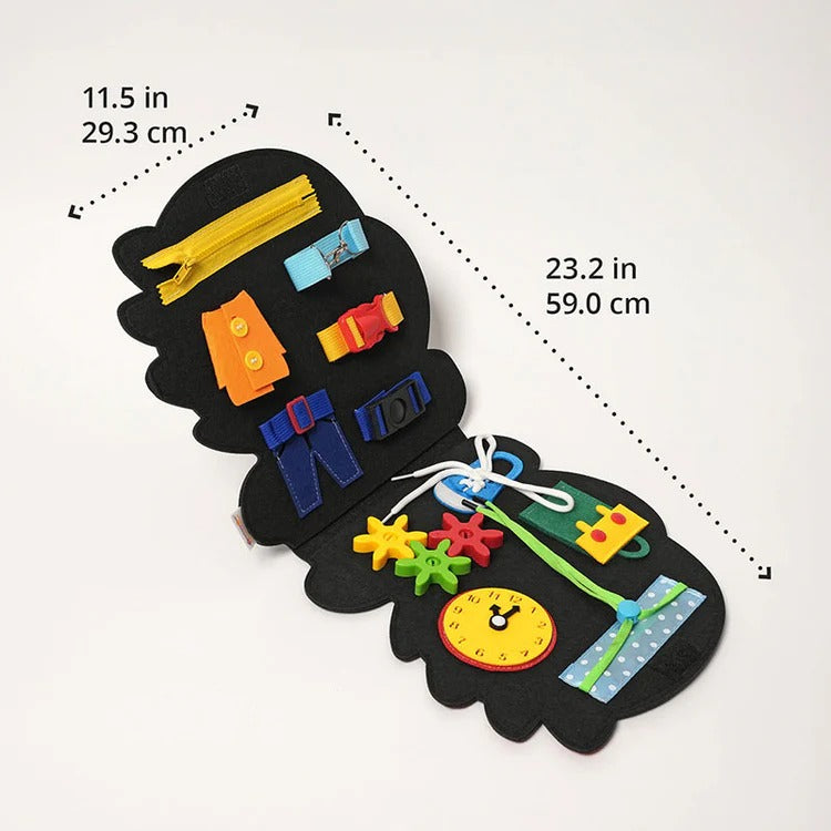 Montessori Dinosaur Busy Board L'atelier Montessori