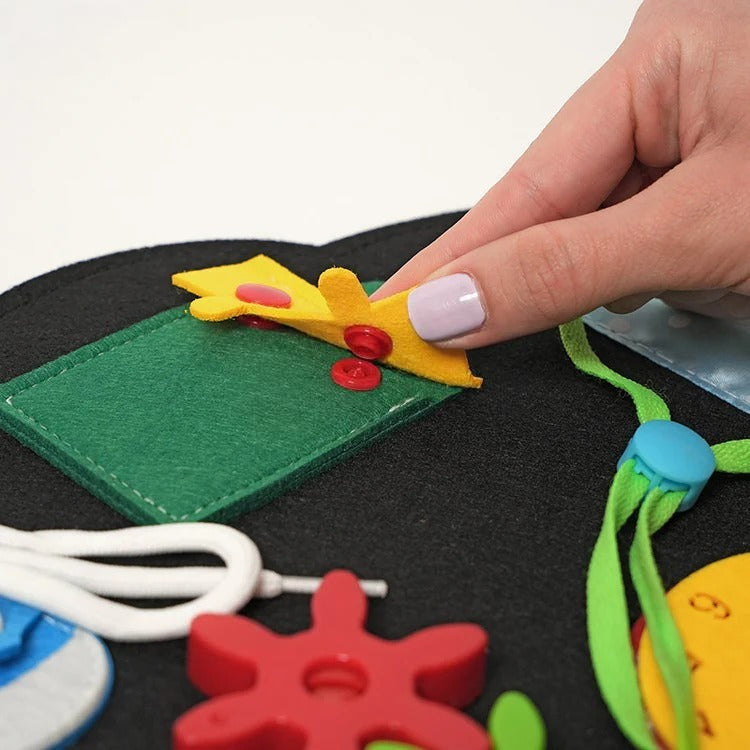 Montessori Dinosaur Busy Board L'atelier Montessori
