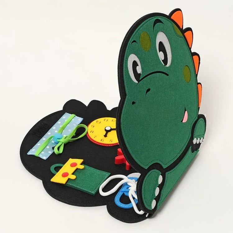 Montessori Dinosaur Busy Board L'atelier Montessori
