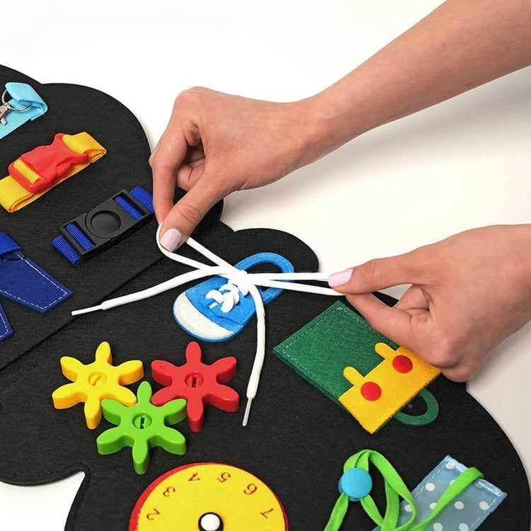 Montessori Dinosaur Busy Board L'atelier Montessori