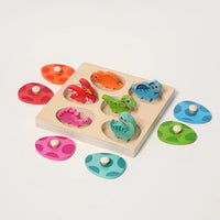 Montessori Dinosaur Hatching Puzzle L'atelier Montessori