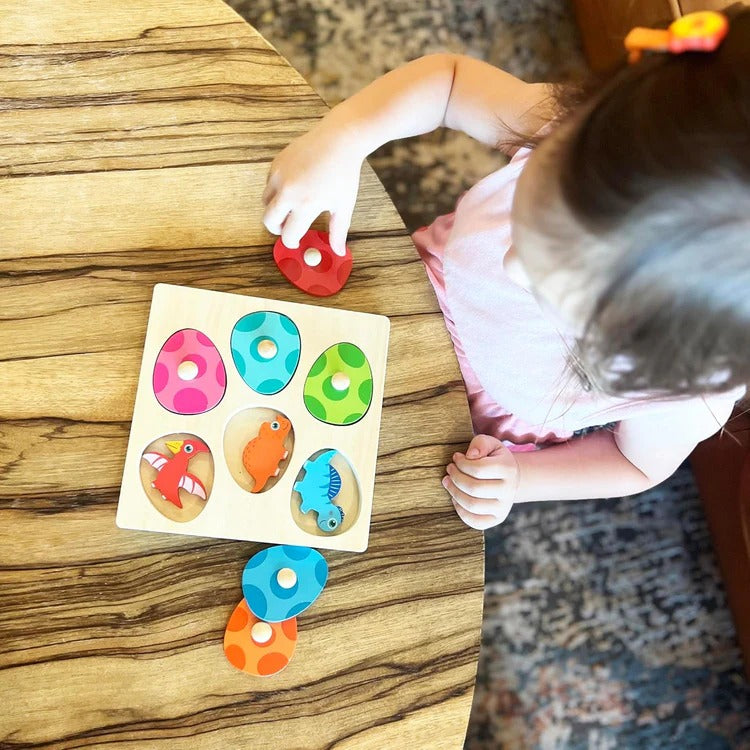Montessori Dinosaur Hatching Puzzle L'atelier Montessori