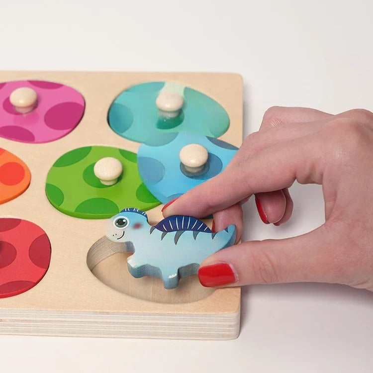 Montessori Dinosaur Hatching Puzzle L'atelier Montessori