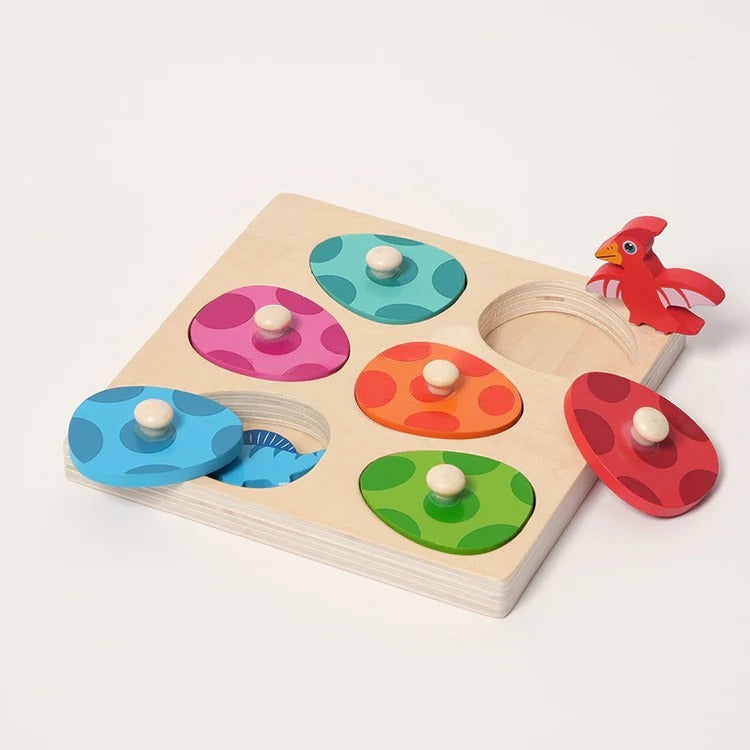 Montessori Dinosaur Hatching Puzzle L'atelier Montessori