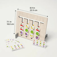 Montessori Double-Sided Matching Game L'atelier Montessori