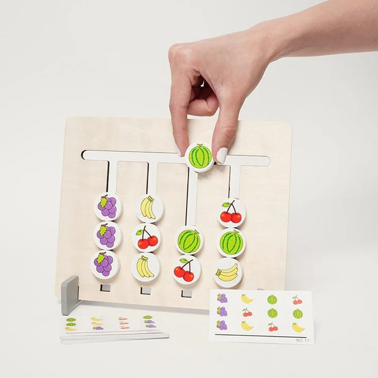 Montessori Double-Sided Matching Game L'atelier Montessori