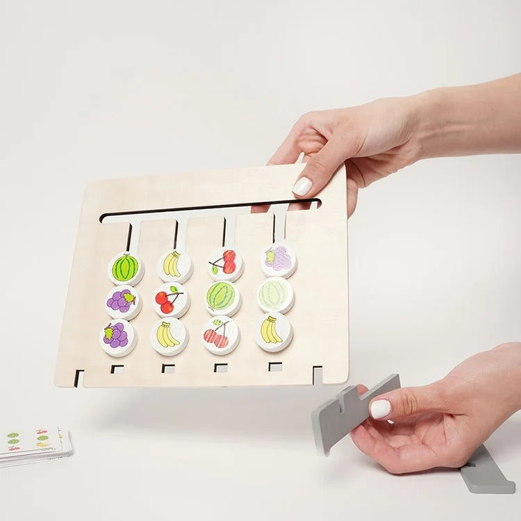 Montessori Double-Sided Matching Game L'atelier Montessori