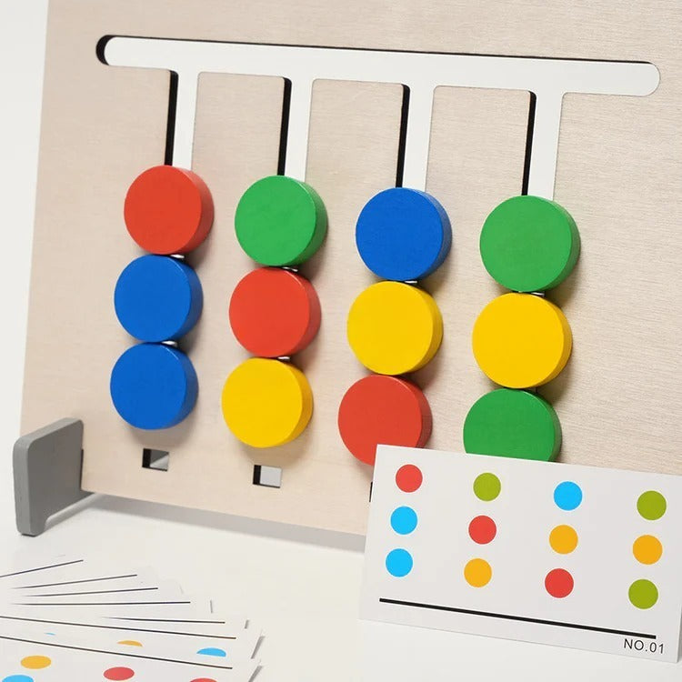 Montessori Double-Sided Matching Game L'atelier Montessori
