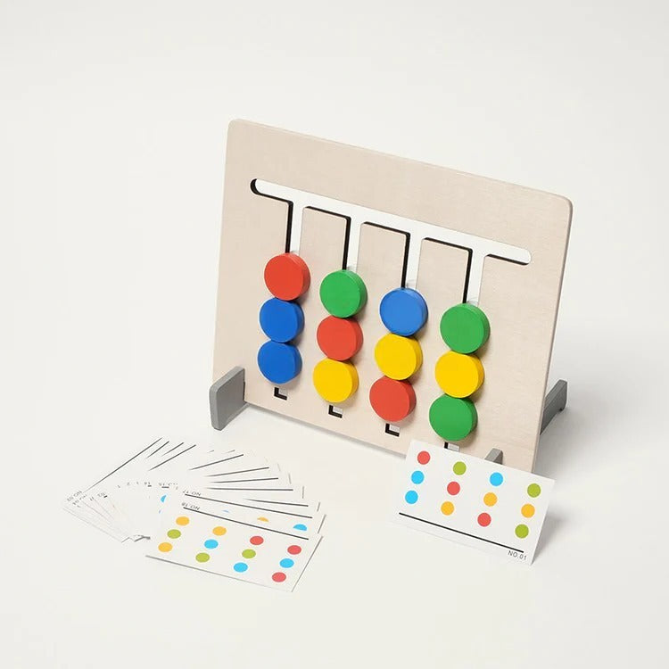 Montessori Double-Sided Matching Game L'atelier Montessori