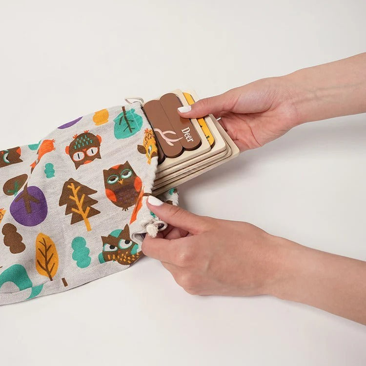 Montessori Double-Sided Puzzles L'atelier Montessori