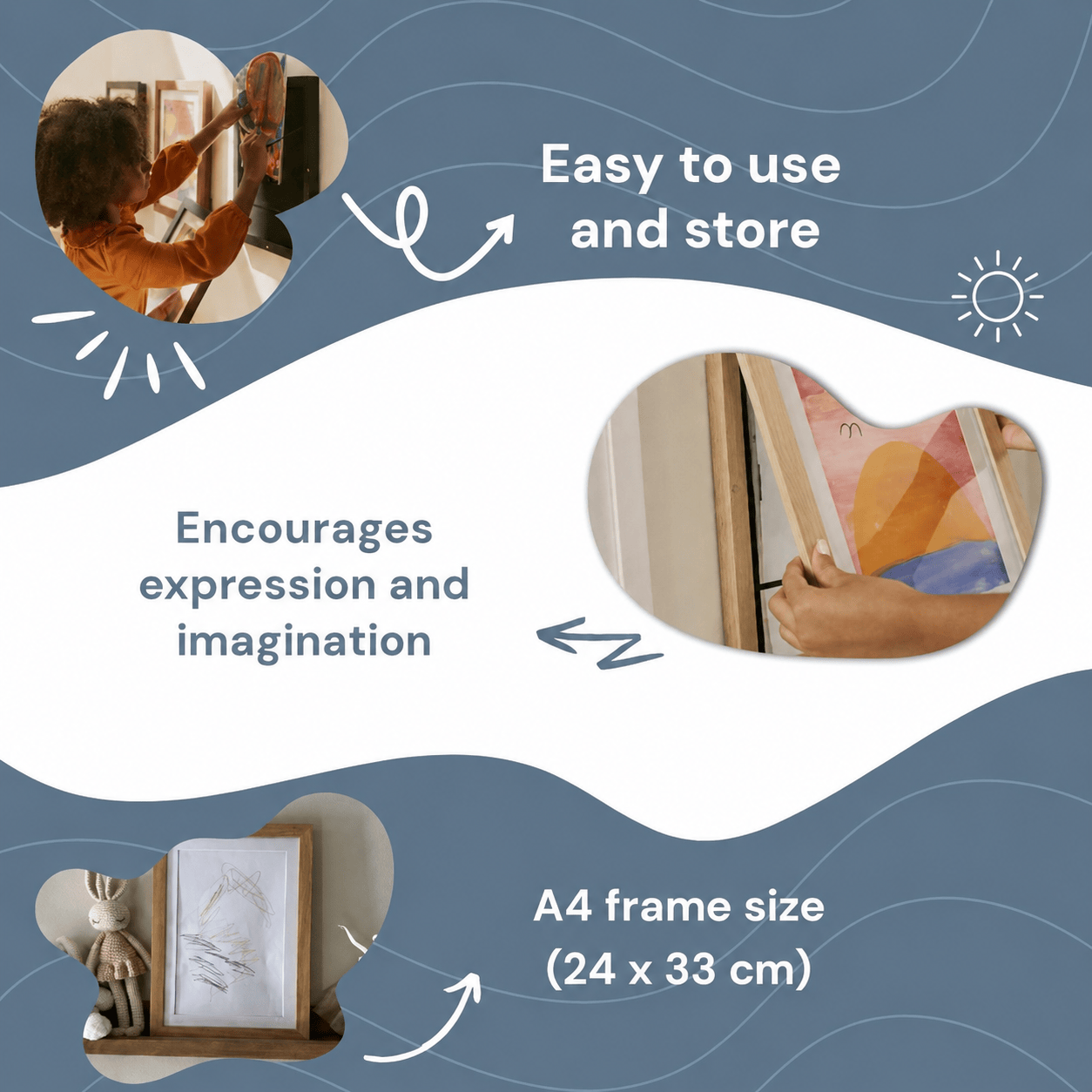 Montessori Drawing Frame L'atelier Montessori