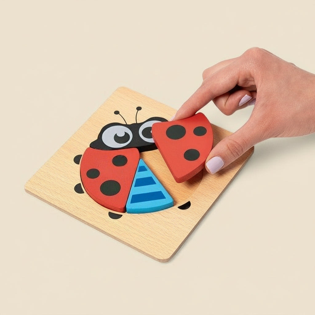 Montessori Educational Puzzle L'atelier Montessori