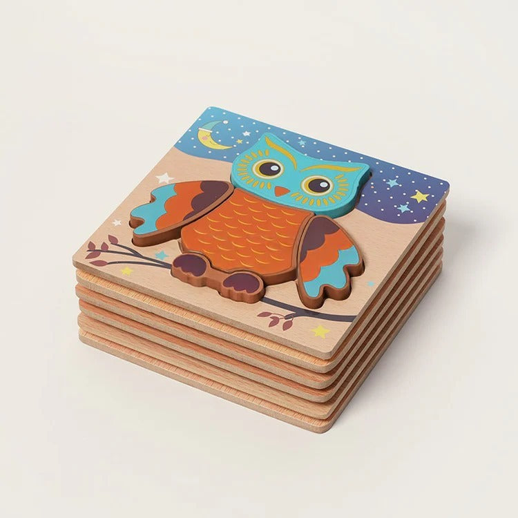 Montessori Educational Puzzle L'atelier Montessori
