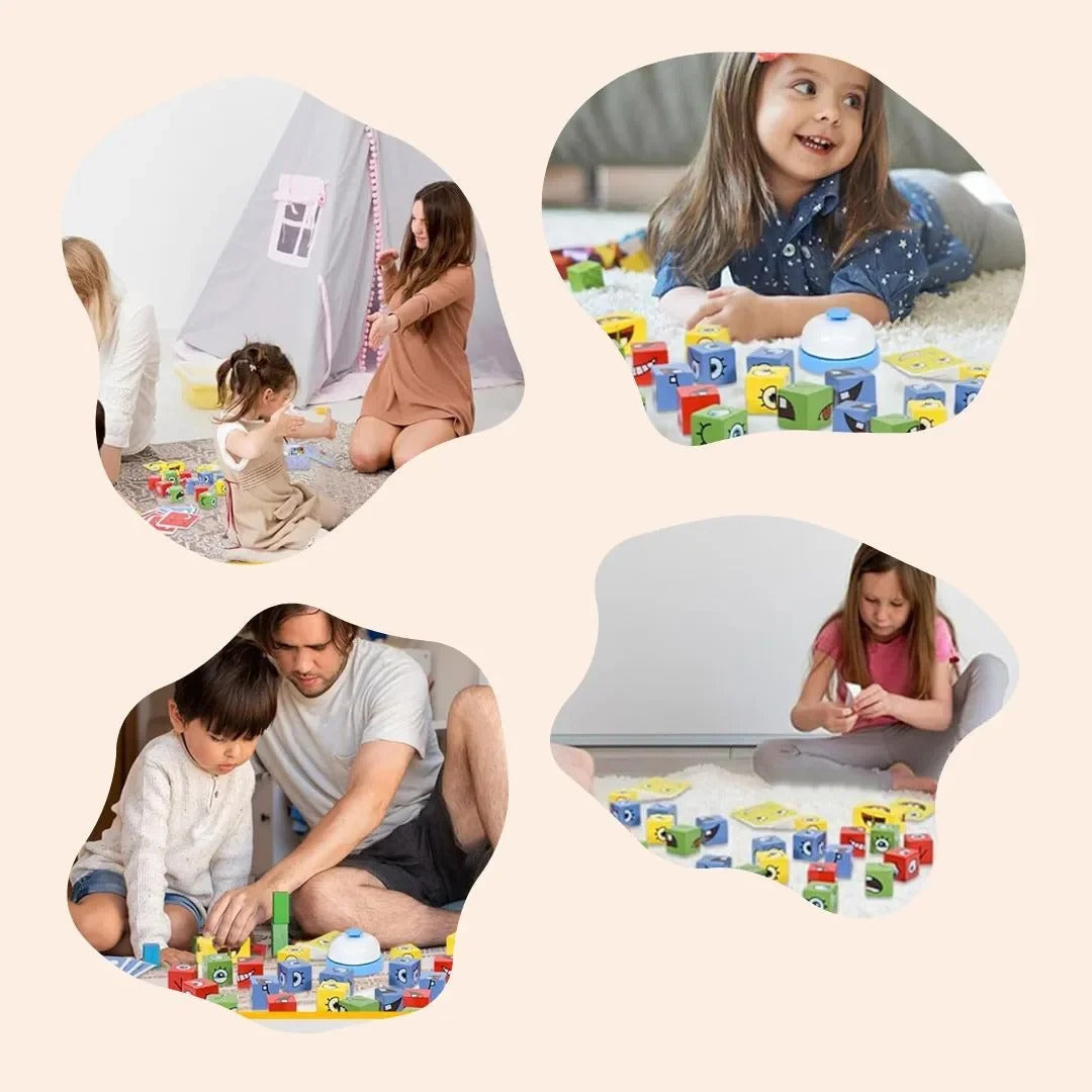 Montessori Expression Puzzle for Toddlers L'atelier Montessori