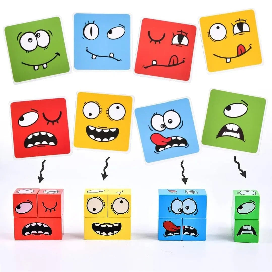 Montessori Expression Puzzle for Toddlers L'atelier Montessori