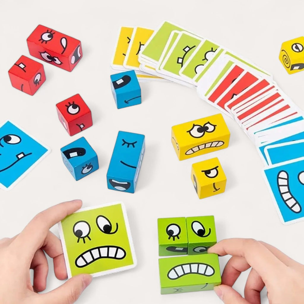 Montessori Expression Puzzle for Toddlers L'atelier Montessori