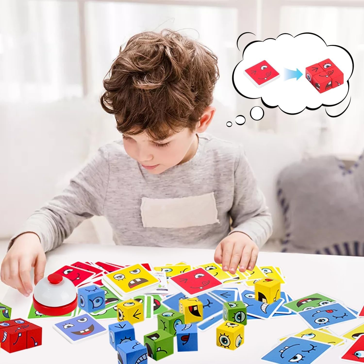 Montessori Expression Puzzle for Toddlers L'atelier Montessori