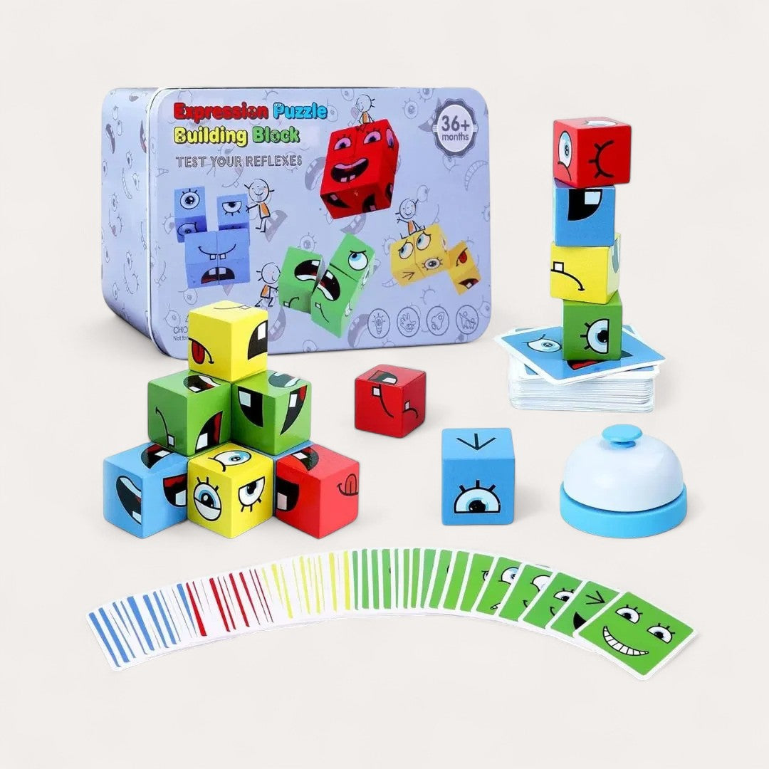 Montessori Expression Puzzle for Toddlers L'atelier Montessori