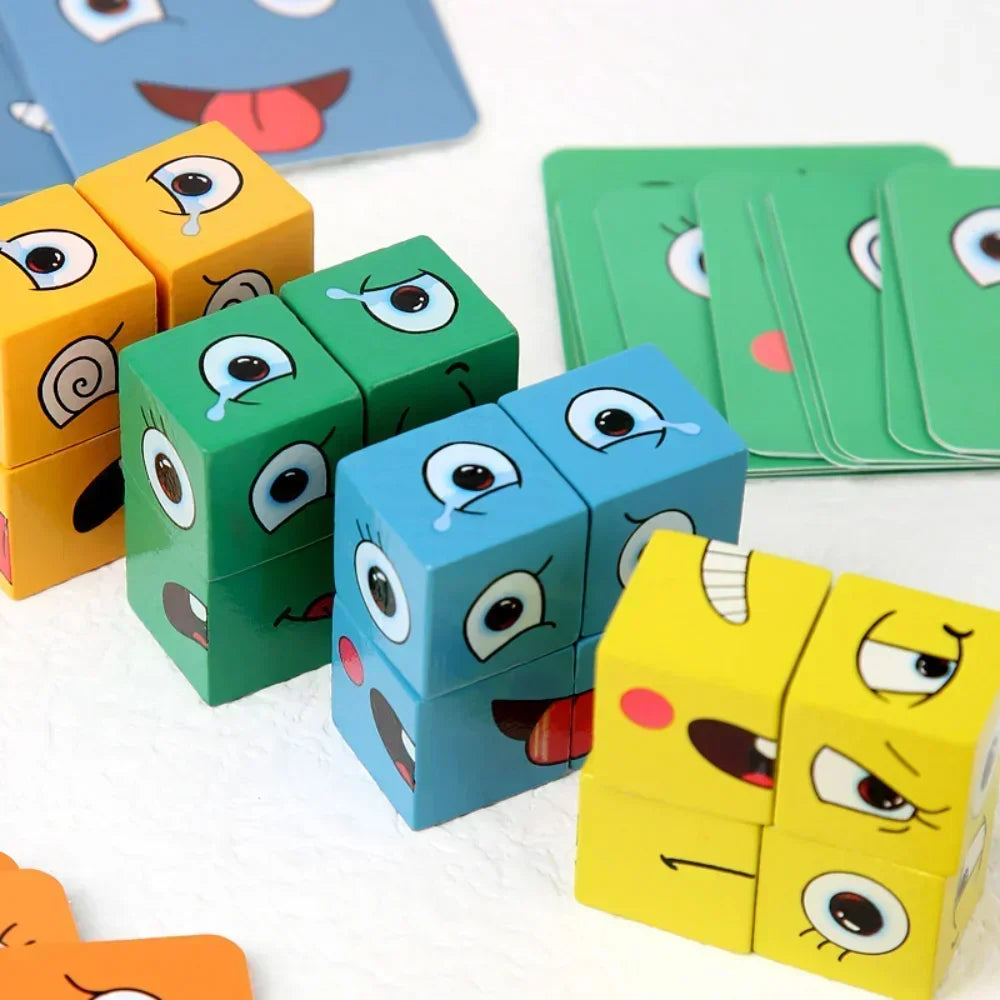 Montessori Expression Puzzle for Toddlers L'atelier Montessori