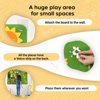 Montessori Felt Learning Busy Board L'atelier Montessori