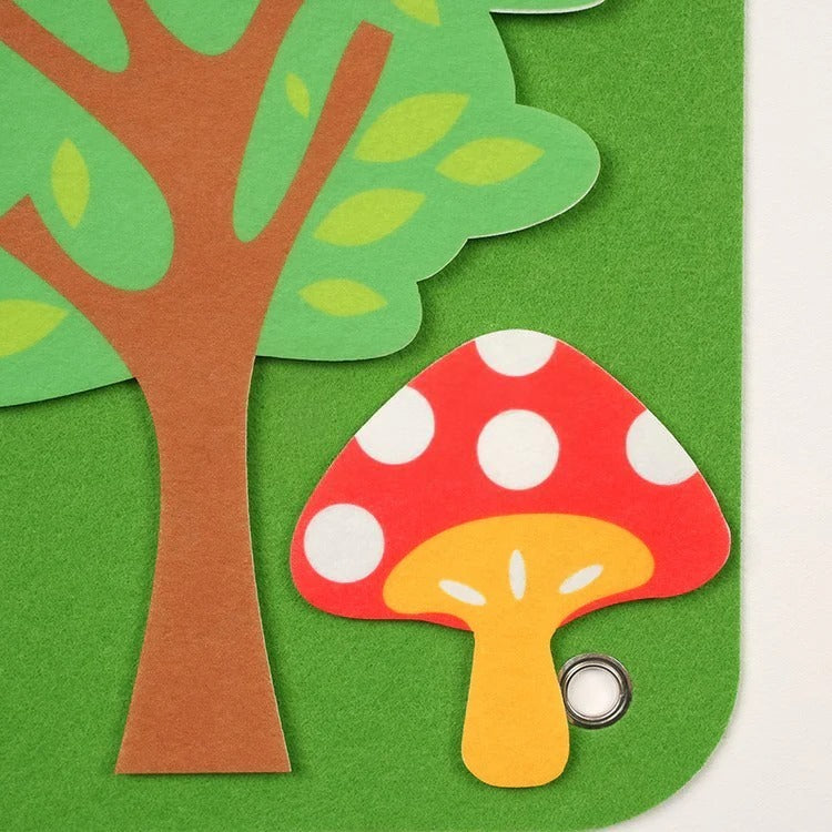 Montessori Felt Learning Busy Board L'atelier Montessori