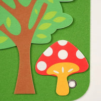 Montessori Felt Learning Busy Board L'atelier Montessori
