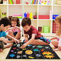 Montessori Felt Learning Busy Board L'atelier Montessori