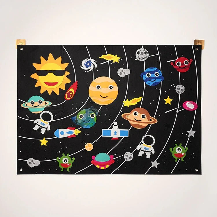 Montessori Felt Learning Busy Board L'atelier Montessori