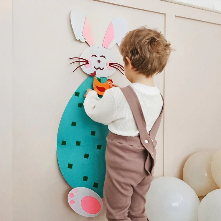 Montessori Felt Rabbit L'atelier Montessori