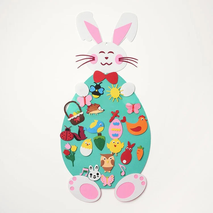 Montessori Felt Rabbit L'atelier Montessori