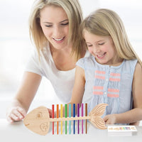 Montessori Fishbone Matching Puzzle L'atelier Montessori