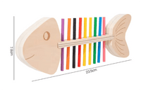 Montessori Fishbone Matching Puzzle L'atelier Montessori