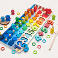 Montessori Fishing and Shapes Game L'atelier Montessori