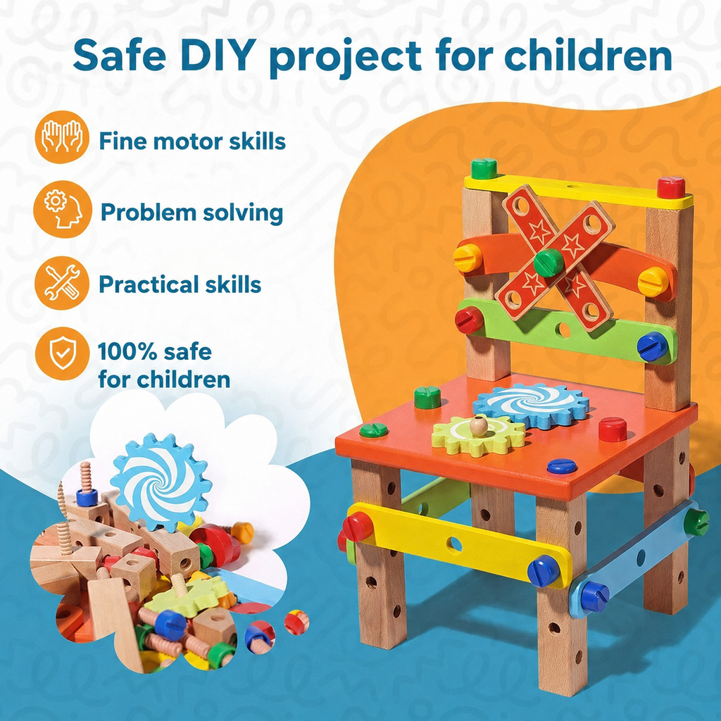 Montessori Fun DIY Chair L'atelier Montessori
