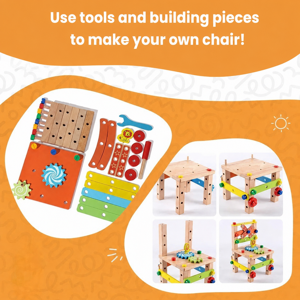 Montessori Fun DIY Chair L'atelier Montessori