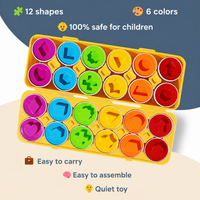 Montessori Geometric Eggs L'atelier Montessori