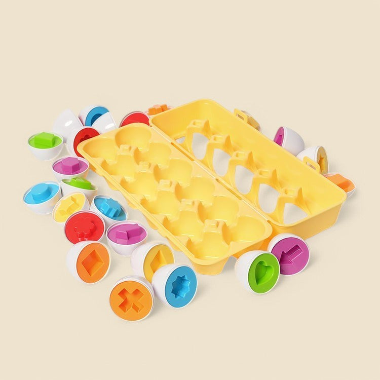 Montessori Geometric Eggs L'atelier Montessori