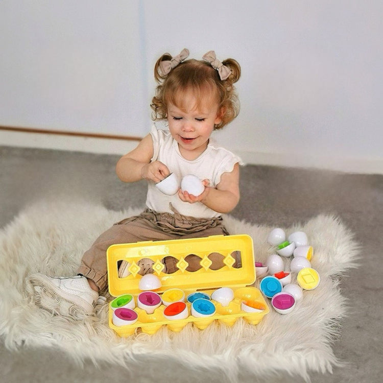 Montessori Geometric Eggs L'atelier Montessori