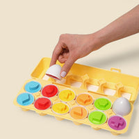 Montessori Geometric Eggs L'atelier Montessori