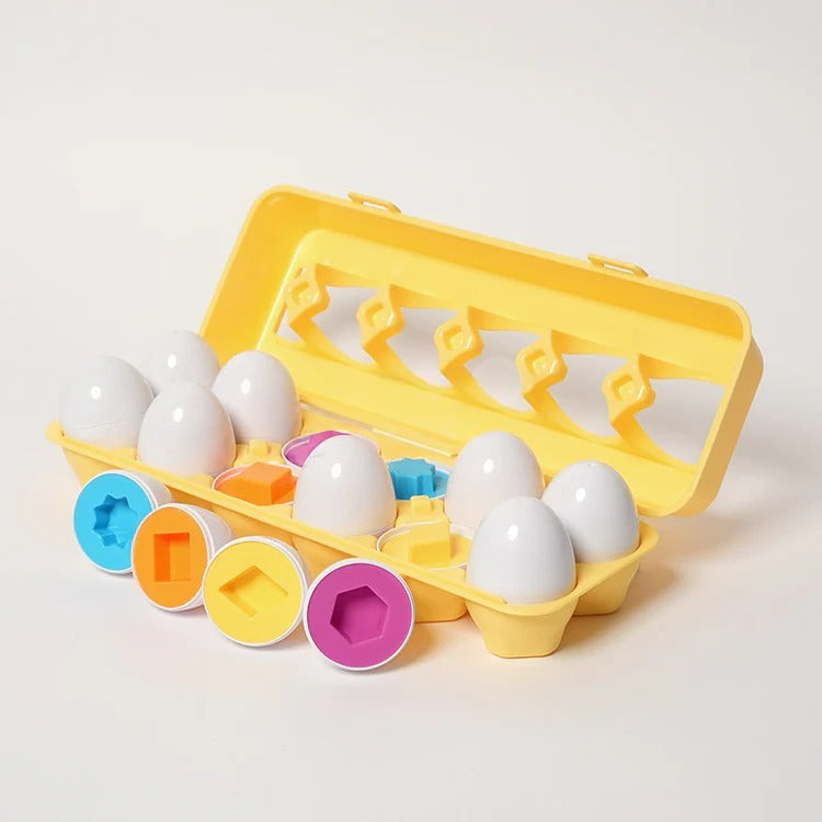 Montessori Geometric Eggs L'atelier Montessori