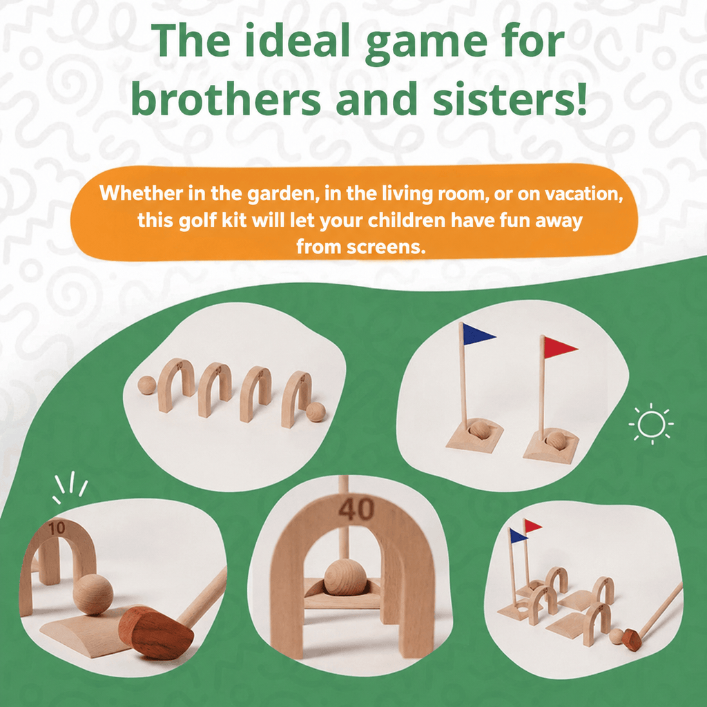 Montessori Golf Set L'atelier Montessori