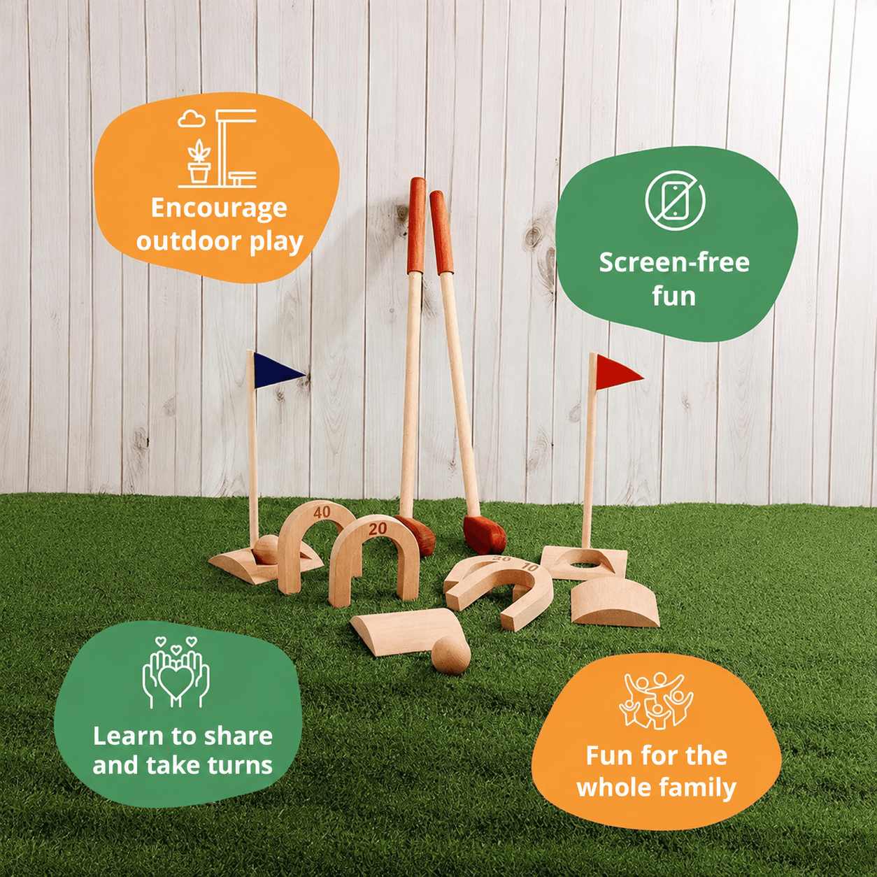 Montessori Golf Set L'atelier Montessori