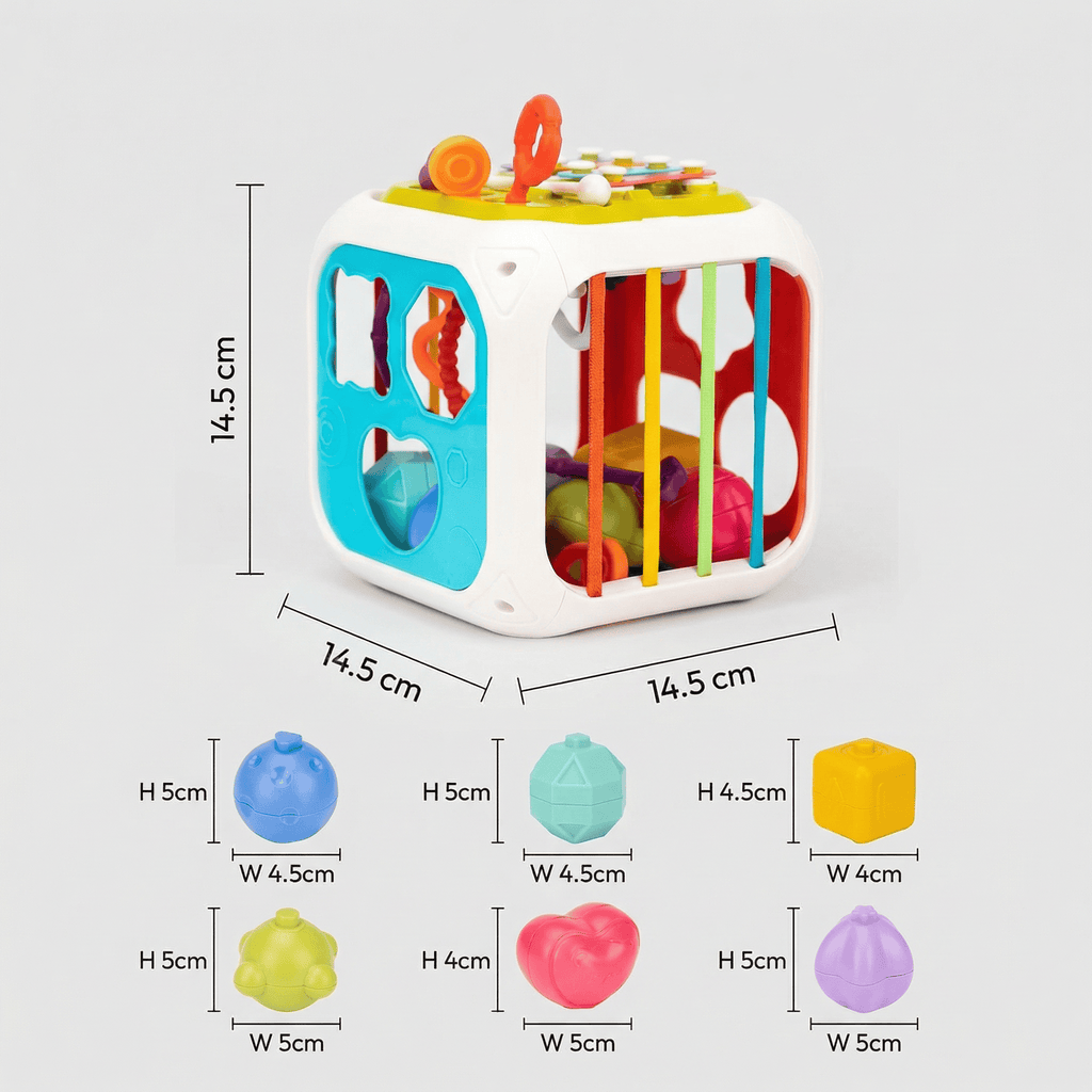 Montessori Growing Activity Cube L'atelier Montessori