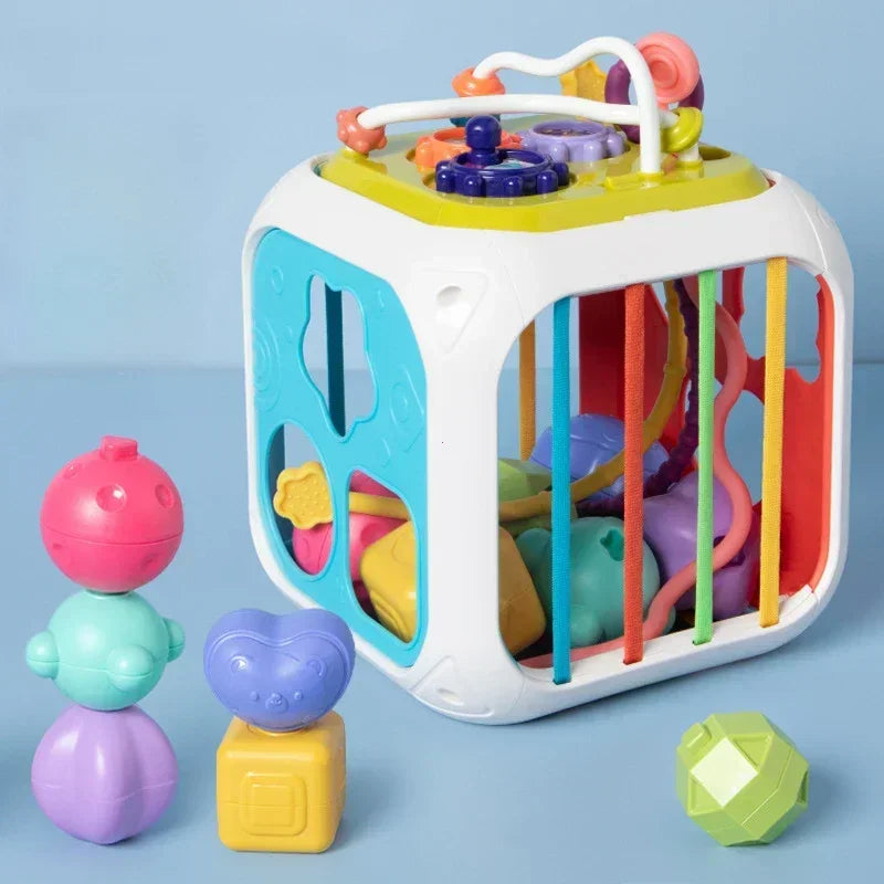 Montessori Growing Activity Cube L'atelier Montessori
