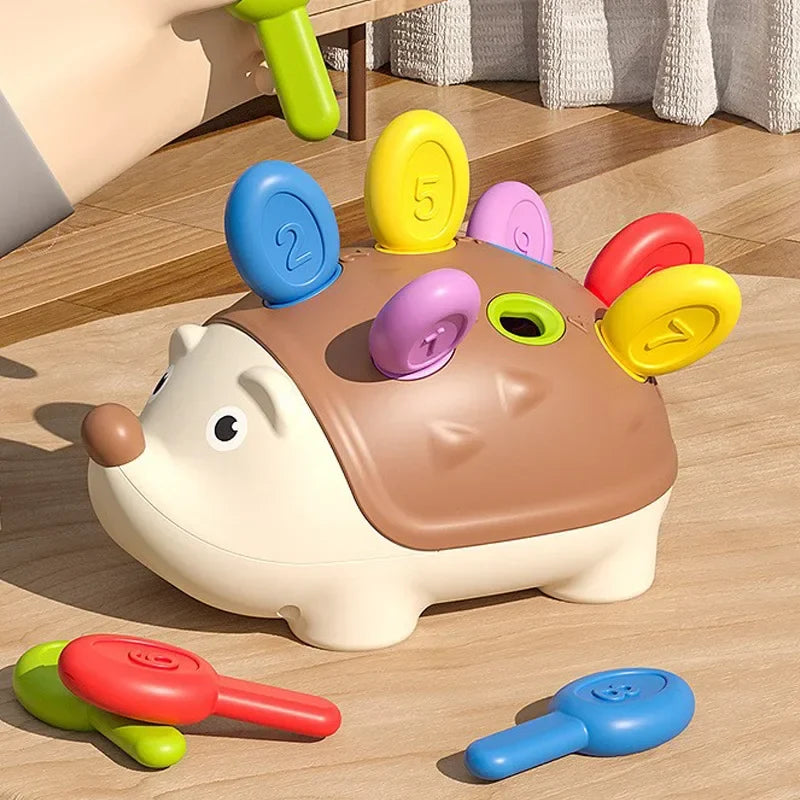 Montessori Hedgehog Fine Motor Skills Game L'atelier Montessori