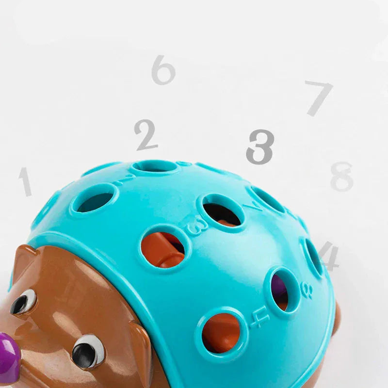 Montessori Hedgehog Fine Motor Skills Game L'atelier Montessori