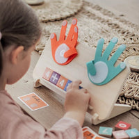 Montessori High Five Math Game L'atelier Montessori