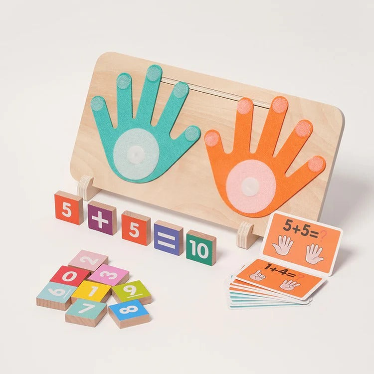 Montessori High Five Math Game L'atelier Montessori