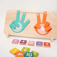 Montessori High Five Math Game L'atelier Montessori